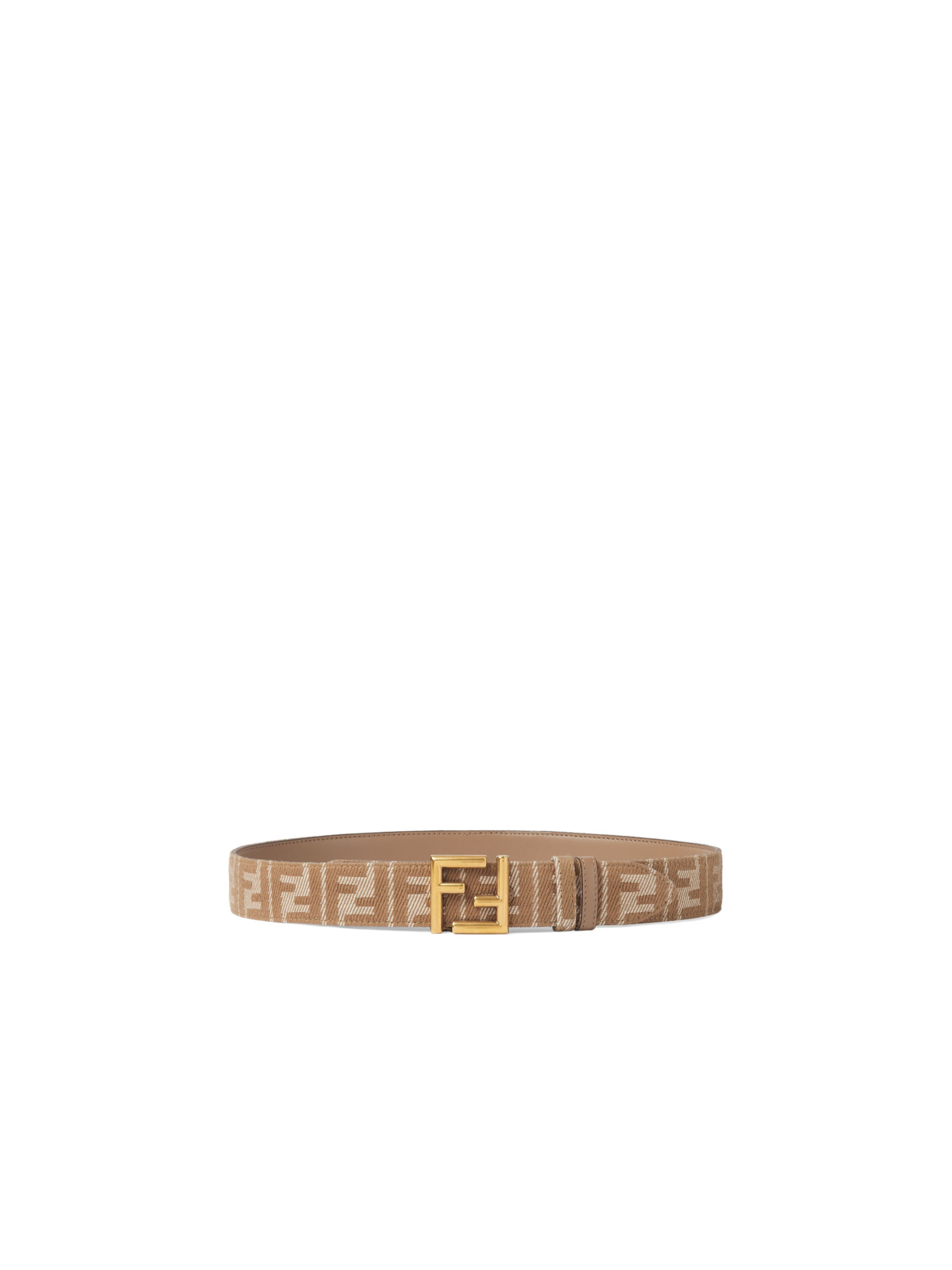 Fendi FF Jacquard Buckle Reversible Belt | Senser US
