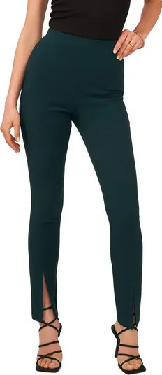 Front Slit Crepe Pants | Nordstrom