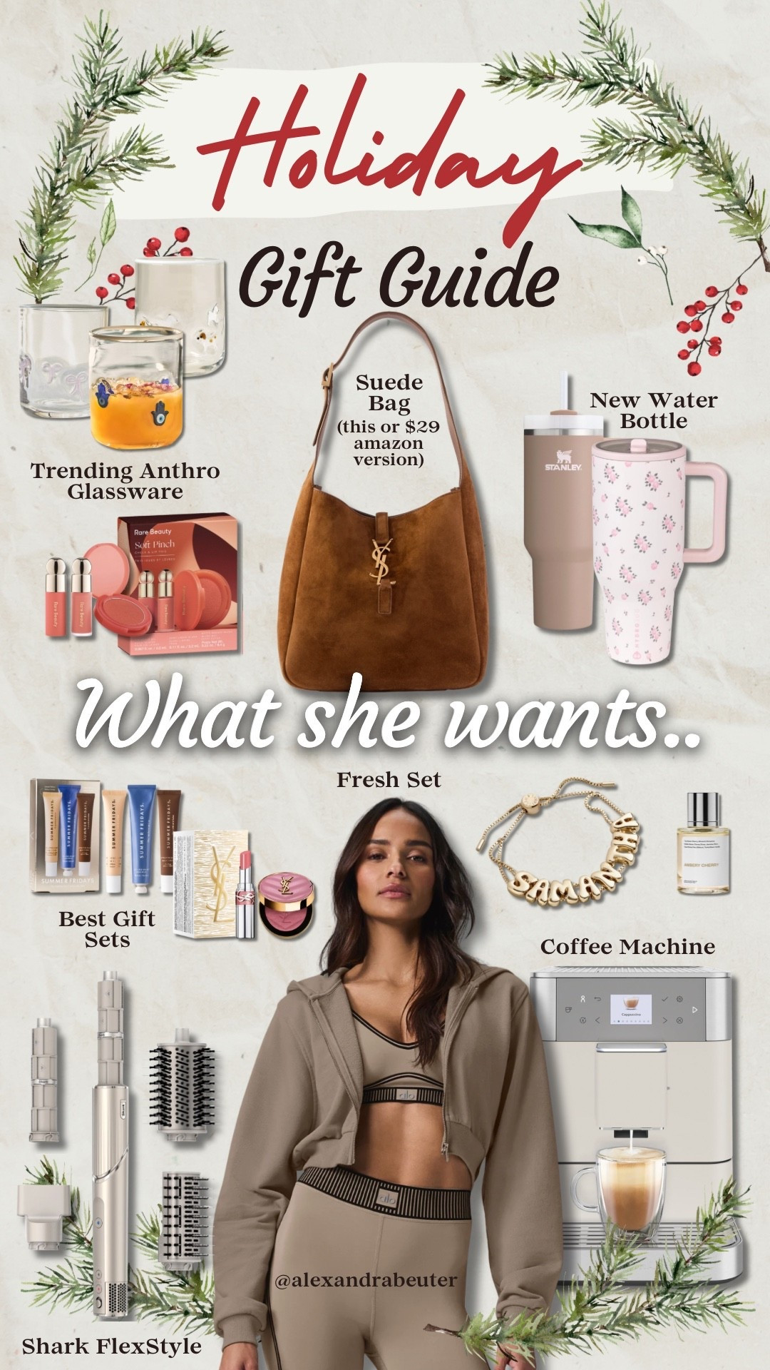 Gift guide for her! Gifts for her // gifts for wife // gifts for daughter // winter handbags // cute sets // Shark flex style 

#LTKGiftGuide #LTKdayinmylife #LTKHoliday