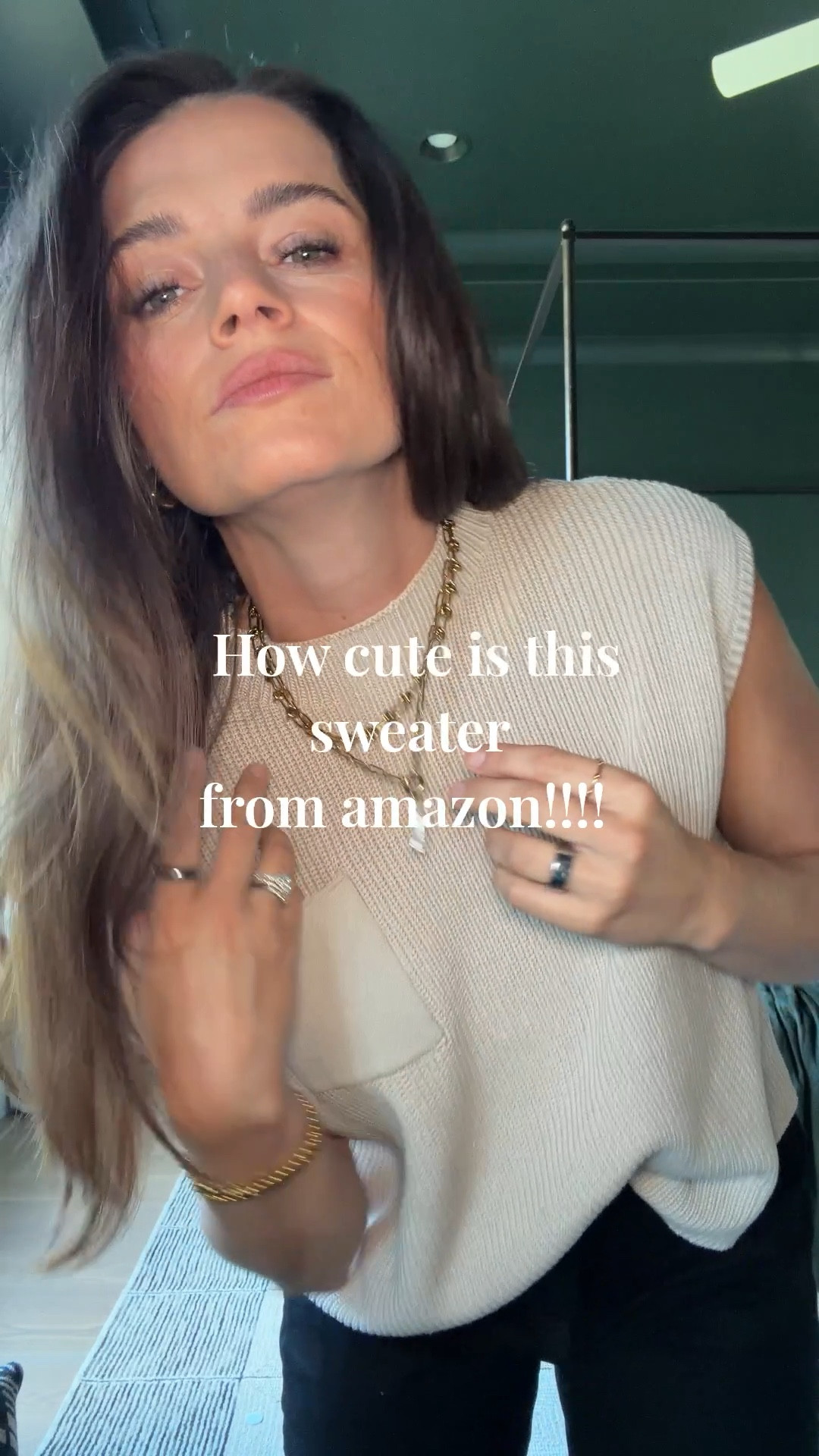 Light weight intro to fall sweater!! This top looks great with jeans, black, jeans, and skirts! This was what I wore to church today and it was so comfortable. Jeans are H&M!

#LTKMidsize #LTKFindsUnder50 #LTKStyleTip