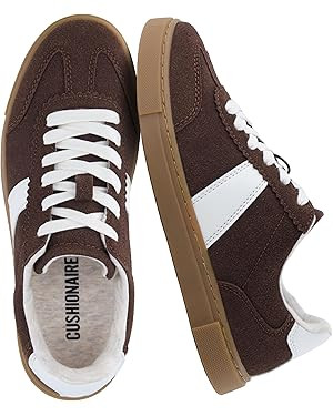CUSHIONAIRE Balance Womens Sneakers, Casual Tennis Shoes for Women with Memory Foam and Slip Resi... | Amazon (US)