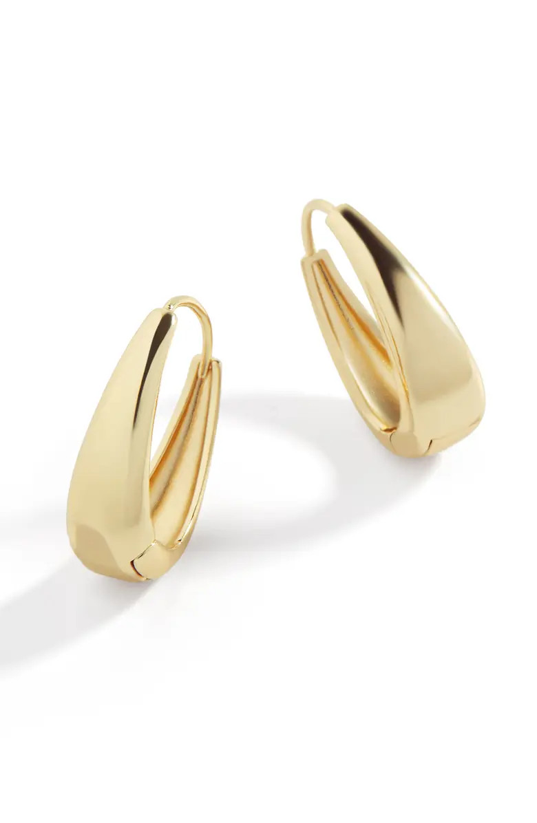 Chunky Teardrop Hoop Earrings | Nordstrom