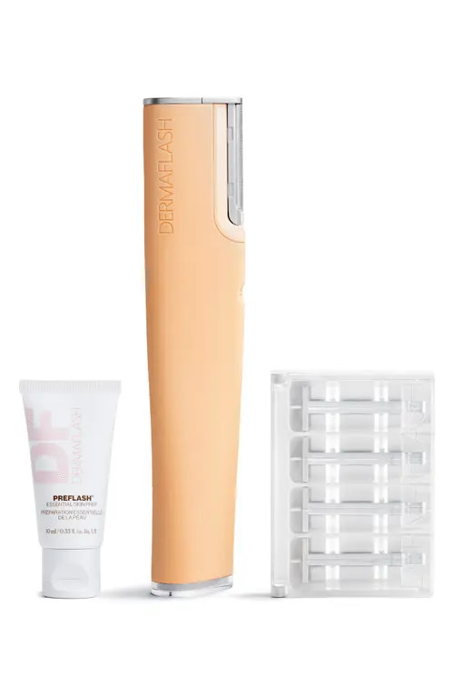 DERMAFLASH LUXE+ Anti-Aging Sonic Dermaplaning + Peach Fuzz Removal Set at Nordstrom | Nordstrom