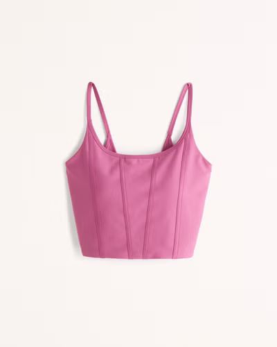 YPB sculptLUX Slim Scoopneck Cami | Abercrombie & Fitch (US)