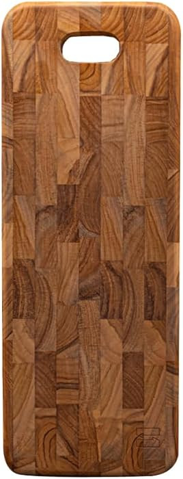 IWAS Upcycled Teak Wood Tapas & Cheese Board | Small 15.75" x 5.91" x 1"| Made from Upcycled Teak... | Amazon (US)