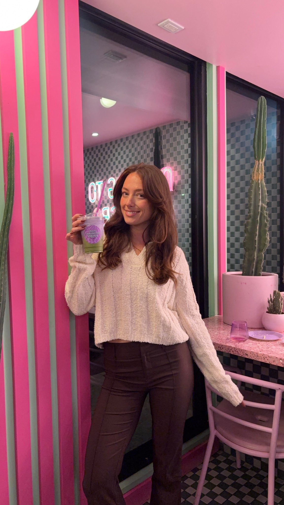 cozy cream sweater and brown flare trouser pants 

#LTKHoliday #LTKFindsUnder50 #LTKSeasonal