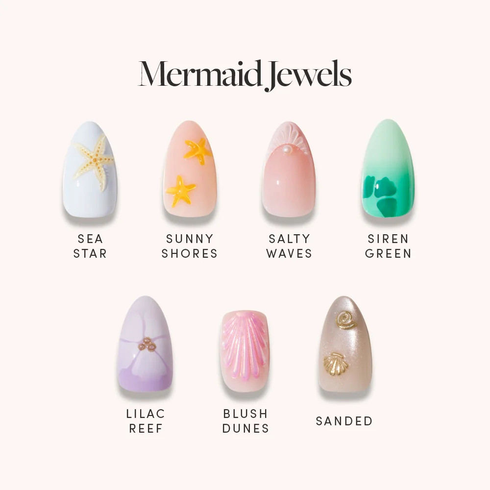 Mermaid Jewels | Glamnetic