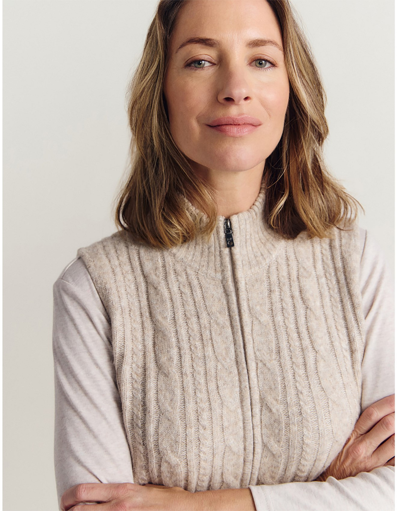 ELITA KNIT VEST | David Jones (Australia & New Zealand)