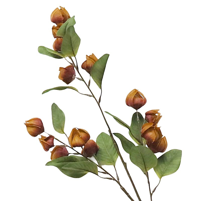 Red Chinese Lantern Spray, 33" | At Home