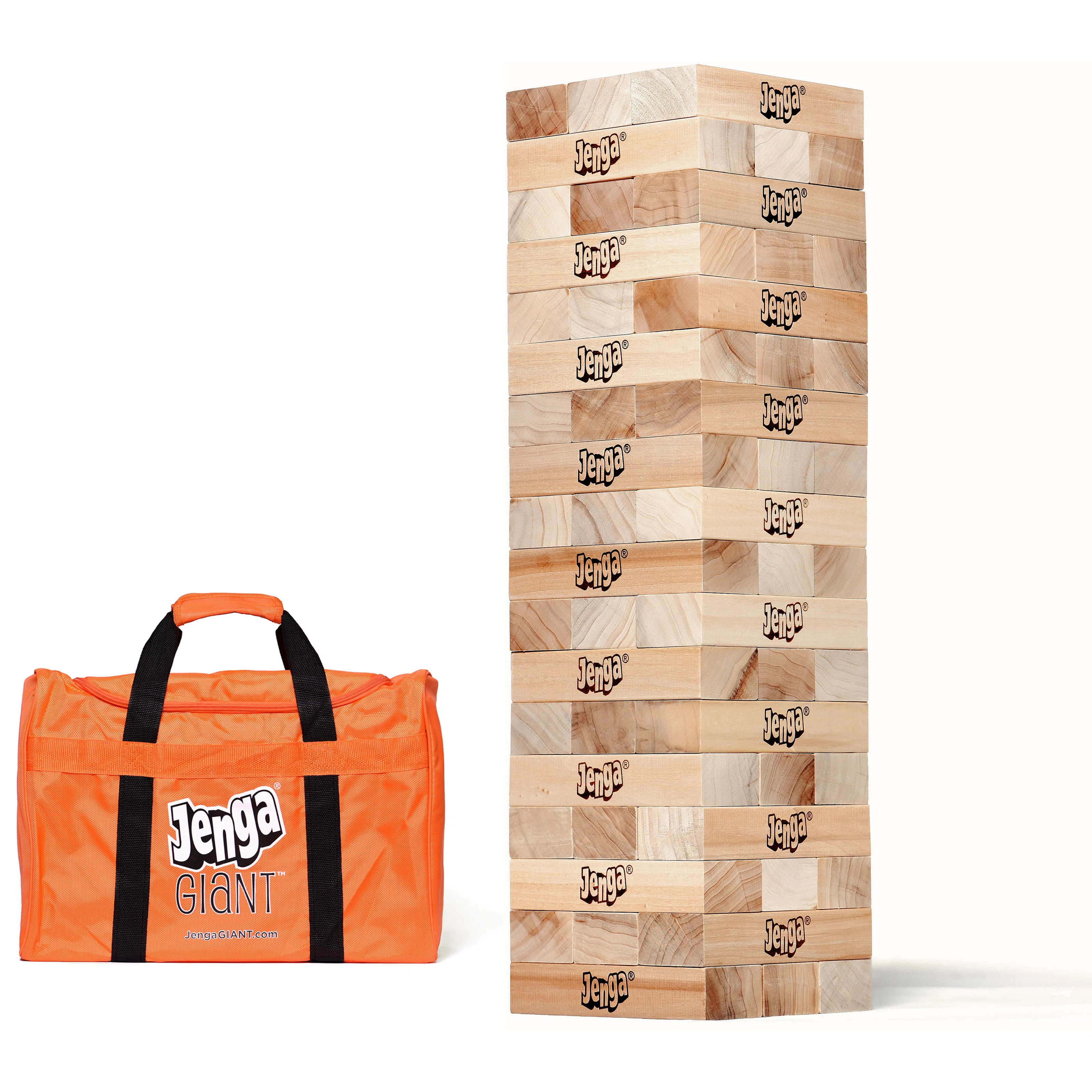 Jenga® Giant™ JS7™ Hardwood Game | Wayfair North America