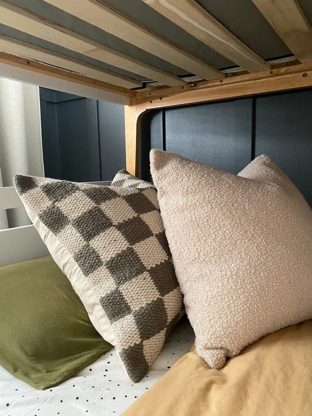 The LUCA 20 X 20 Hand Woven Olive Green Pillow - Etsy | Etsy (US)