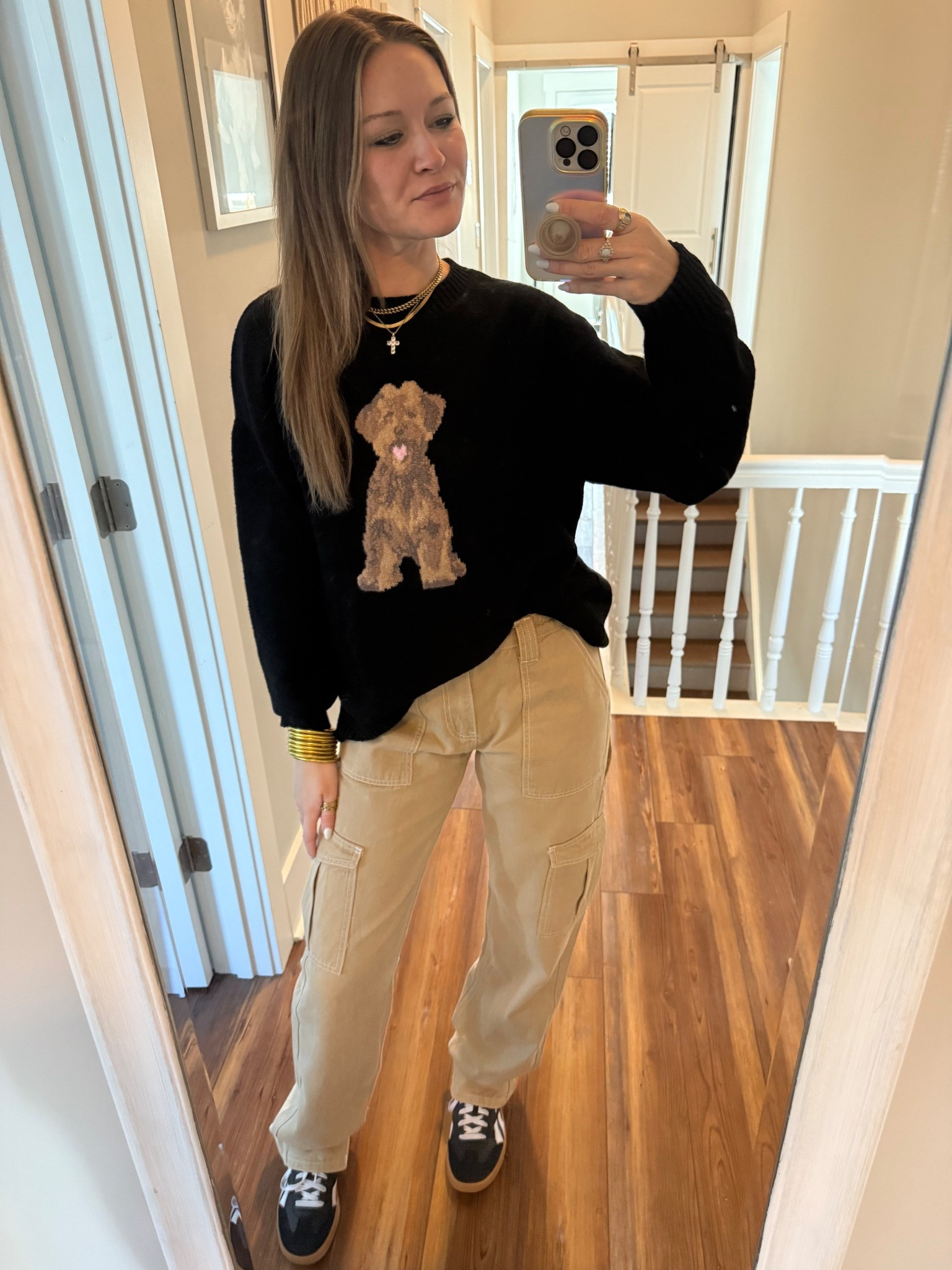 Large in sweater for oversize fit 

#LTKootd #LTKFindsUnder50 #LTKGiftGuide