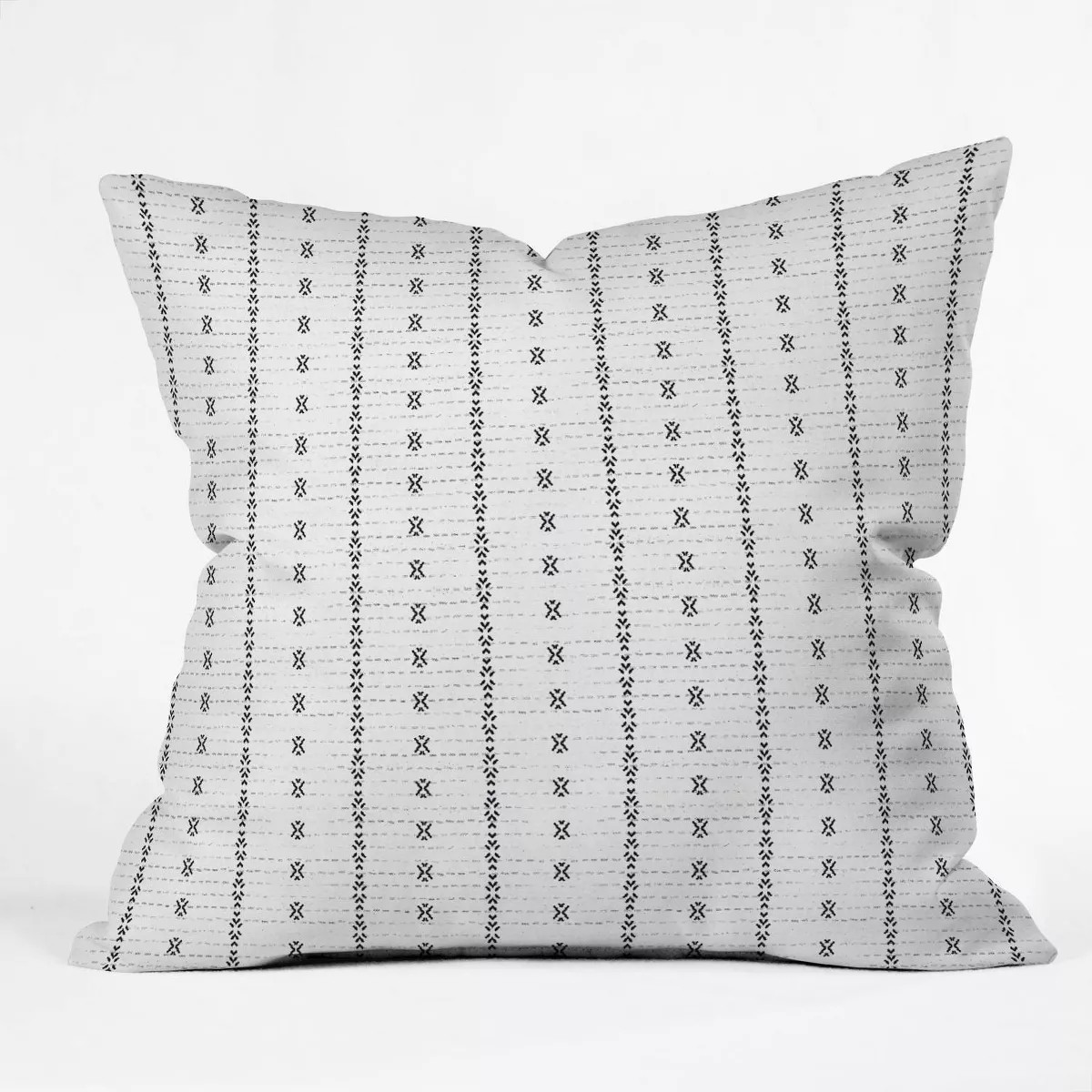 Holli Zollinger French Striped Throw Pillow White - Deny Designs | Target