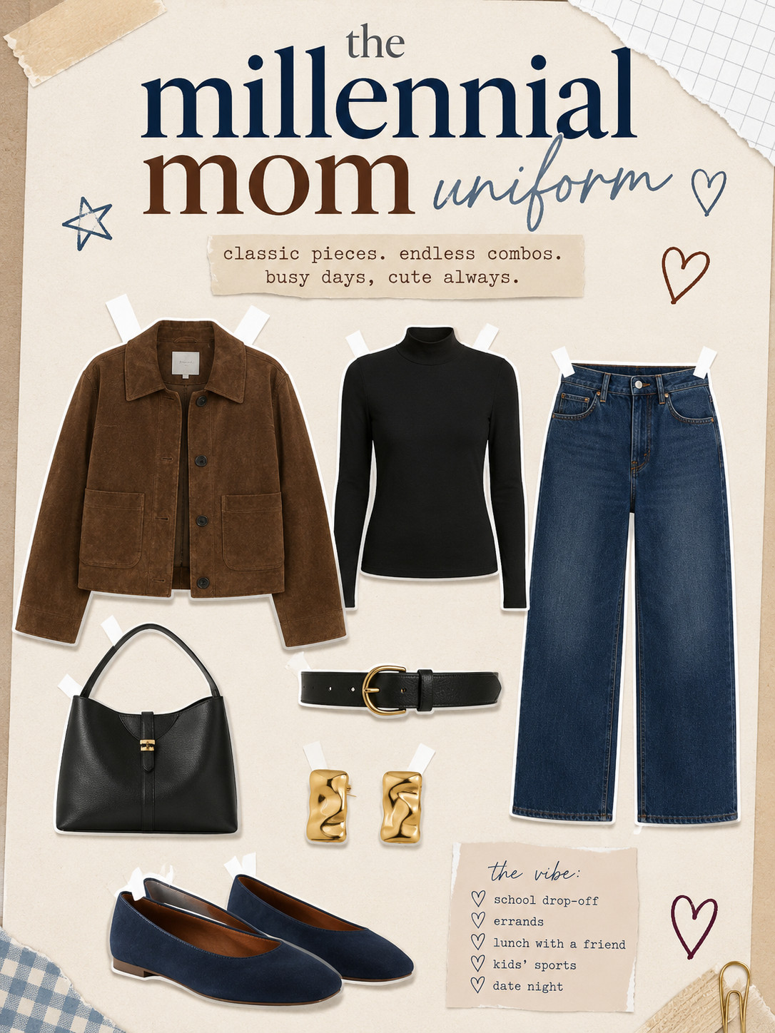 The millennial mom uniform 🤎👖 Classic pieces, zero overthinking. Give me good denim, a fitted basic, a cute jacket + flats and I’m set. Easy enough for school drop-off, cute enough for everything after. Linking the whole look!

#MillennialStyle #MomStyle #EverydayOutfit #FallStyle #LTKStyle

#LTKgrwm #LTKootd #LTKmomlife