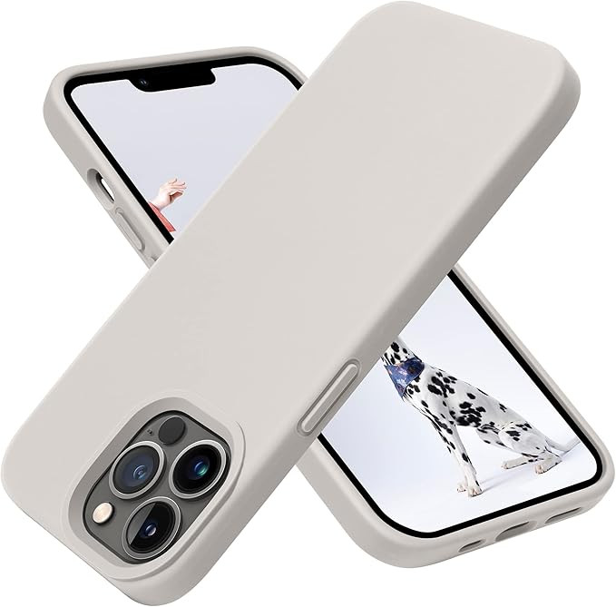 OTOFLY Compatible with iPhone 13 Pro Case, Liquid Silicone Slim Protective Shockproof Phone Case ... | Amazon (US)