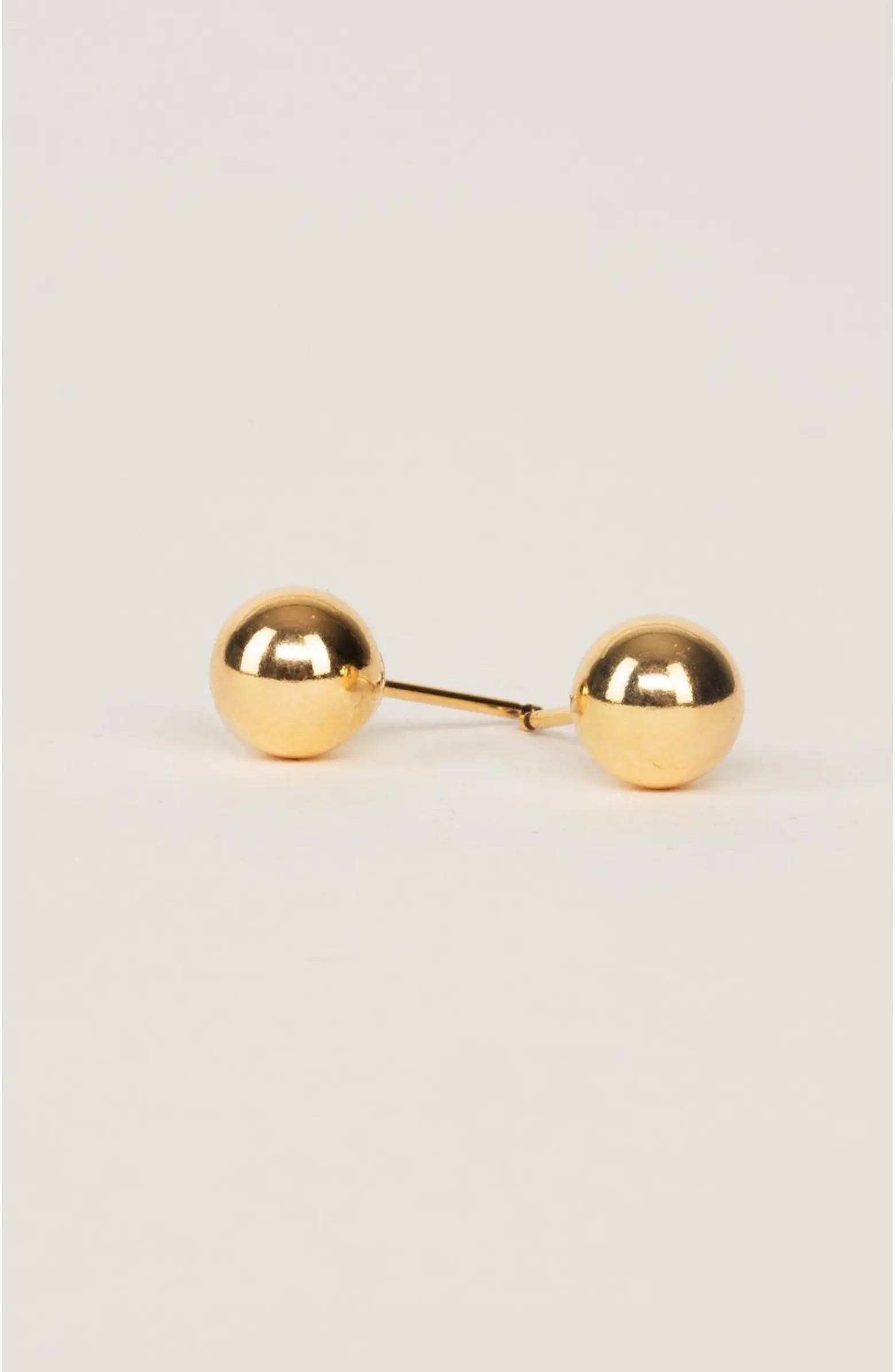 Gold Stud Ball Earrings | Nordstrom