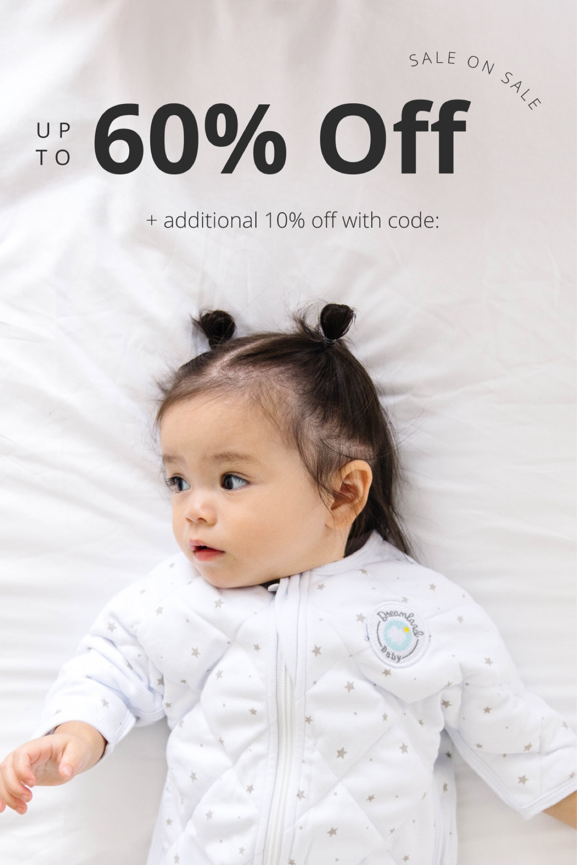 Dreamland baby warehouse sale!
Code PEGGYKOMM for extra 10% off at checkout ! 

#LTKkids #LTKsalealert #LTKbaby