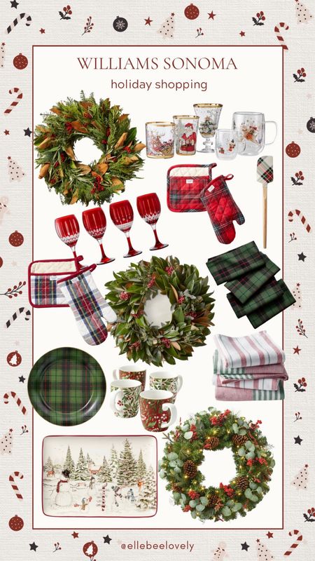It’s a Williams Sonoma Christmas with the perfect plaids and most festive kitchen items! 🎄🎅🏼🤶🏼

#LTKhome #LTKGiftGuide #LTKHoliday