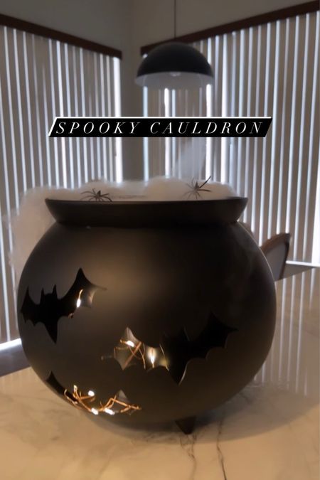 Easy Spooky Cauldron 🧙‍♀️🕸🕷 Add your diffuser to your cauldron for a spooky fun look!

Cauldron. Diffuser. Spiders. Spider web. Easy Halloween decor. 


#LTKSeasonal #LTKunder50 #LTKHalloween