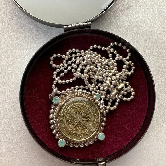 Virgins Saints and Angels Bespoke San Benito Charm Necklace | Poshmark