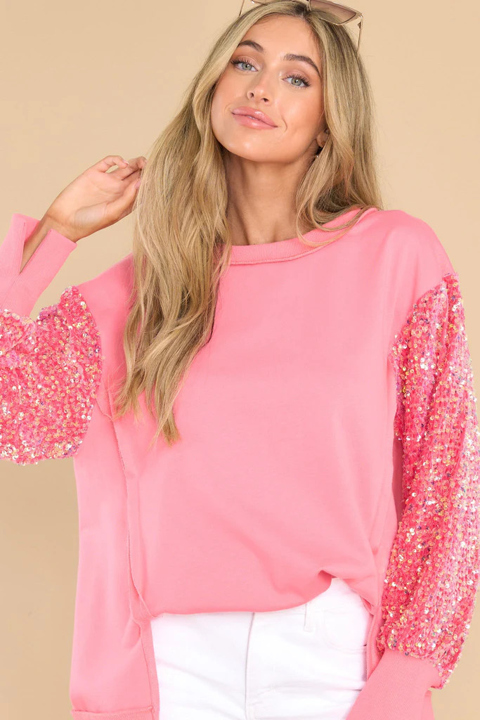 Live For The Thrill Coral Top | Red Dress 