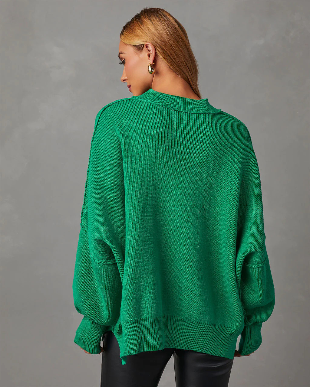 Elouise Knit Oversized Pullover Sweater | VICI