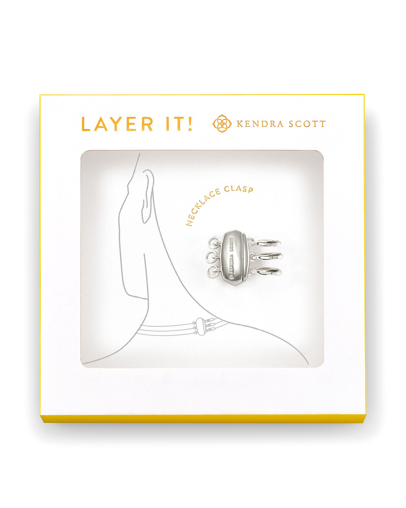 Layer It! Necklace Clasp in Silver | Kendra Scott