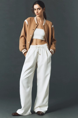 Bishop + Young Ford Tie-Front Track Pants | Anthropologie (US)