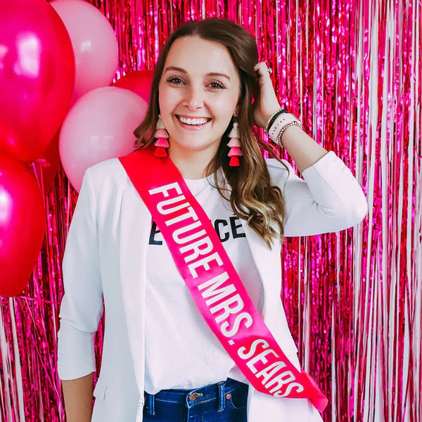 Custom Future Mrs. Sash | Sprinkled With Pink