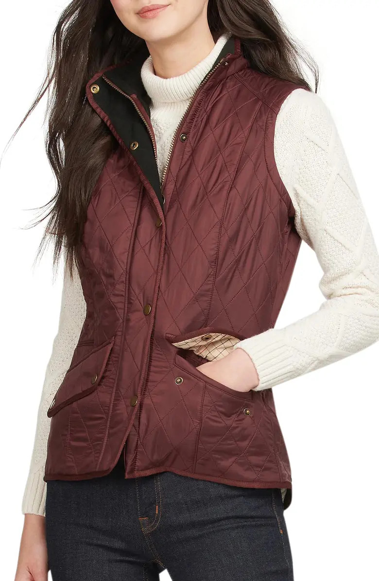 Barbour Cavalry Fleece Lined Gilet Vest | Nordstromrack | Nordstrom Rack