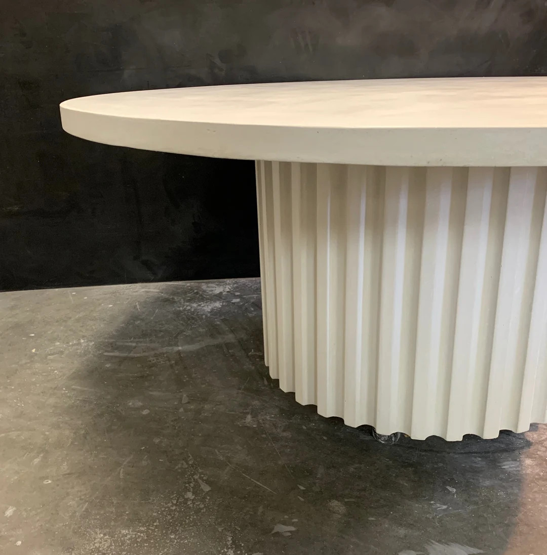 Indoor/outdoor Concrete Column Table - Etsy | Etsy (US)