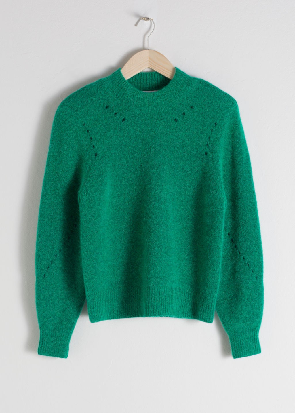 Structured Alpaca Wool Blend Sweater | & Other Stories (EU + UK)