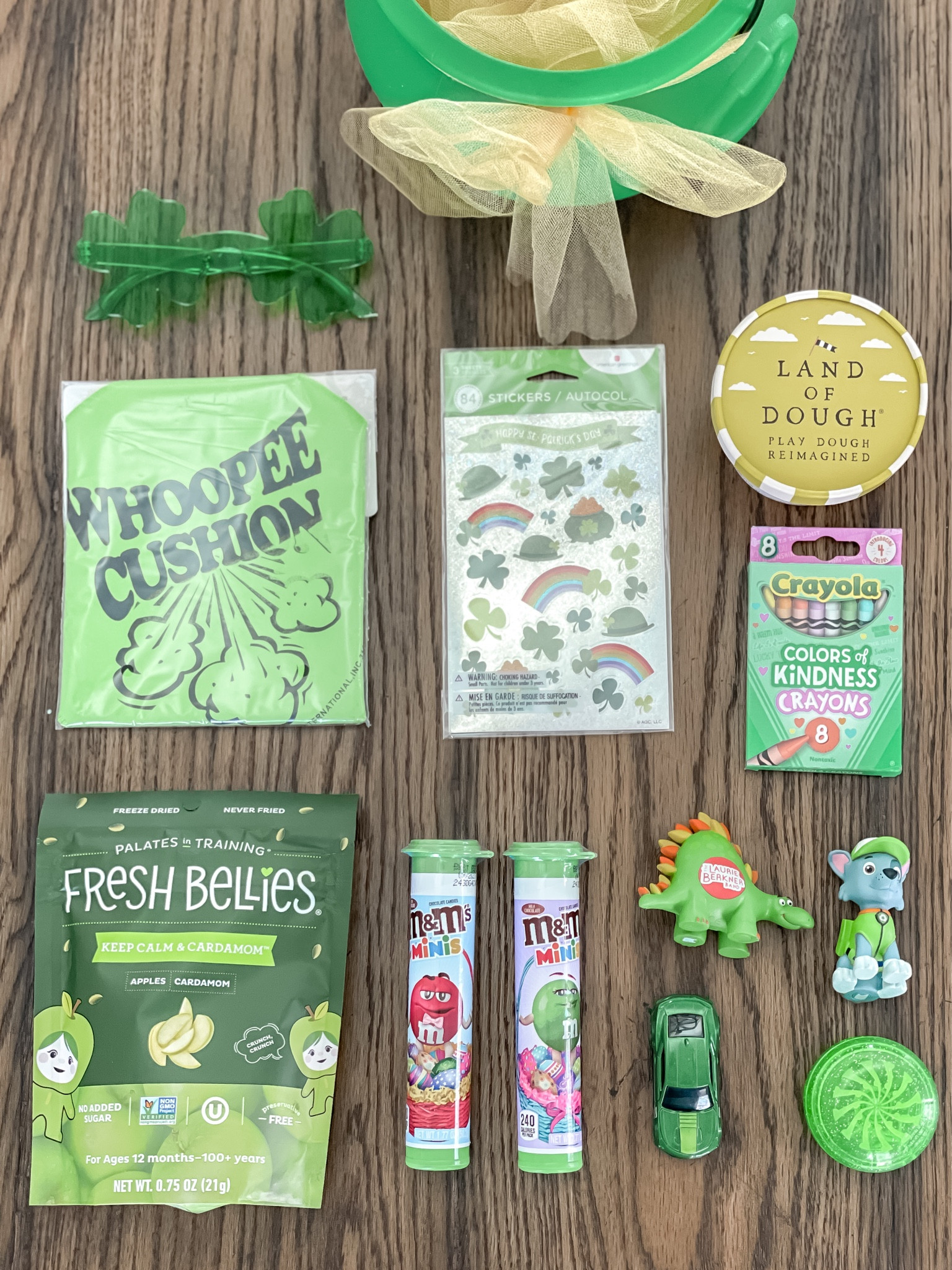 St. Patrick’s Day  pot of gold basket for kids filled with green themed items for boys or girls  

#LTKunder50 #LTKSeasonal #LTKkids