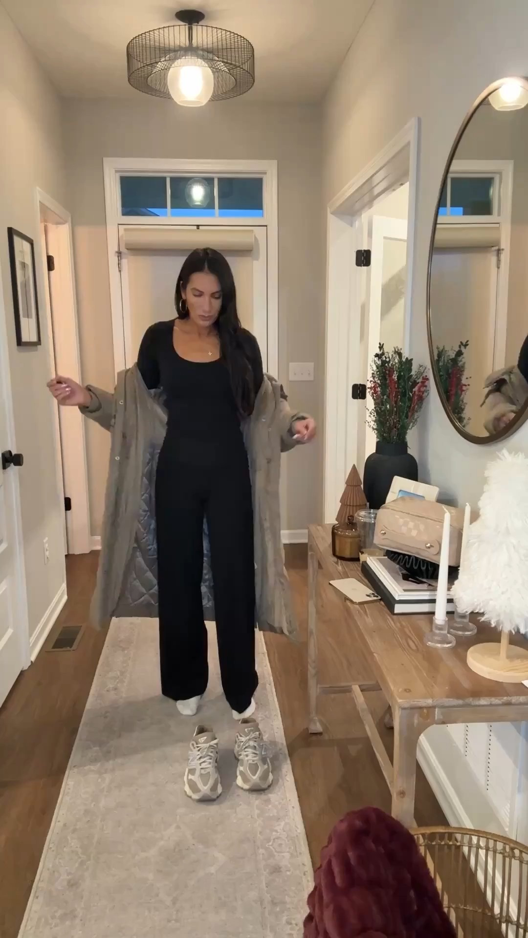 Reel outfit 
Size small in coat & top 
Size small long in pants 
I’m 5’9
New balance 9060 are mushroom / arid stone 
Abercrombie coat 
#LTKCyberWeek

Follow my LTK @whereyourheartisnow on the @shop.LTK app to view this post and get my exclusive app-only content!

#liketkit 
@shop.ltk
https://liketk.it/5AAJV

#LTKSeasonal #LTKHoliday