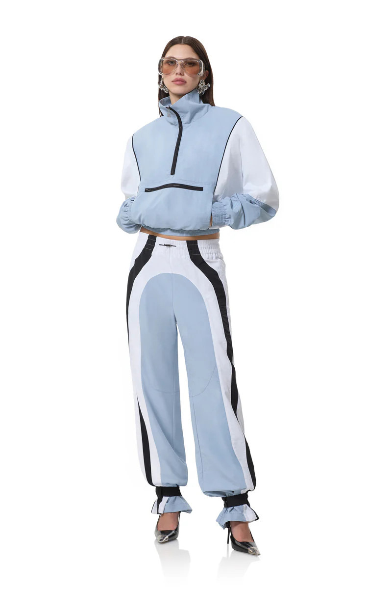 Parson Track Pant - Dusty Blue Mix | ShopAFRM