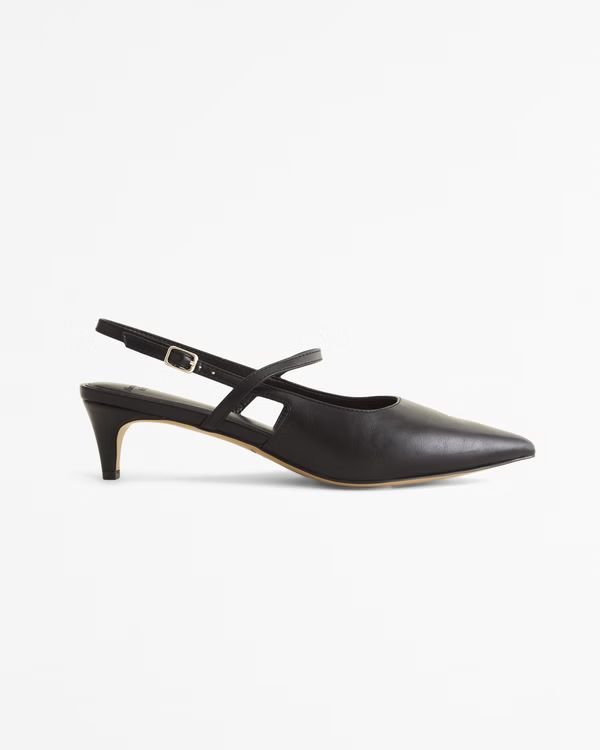 Sling-Back Heels | Abercrombie & Fitch (US)