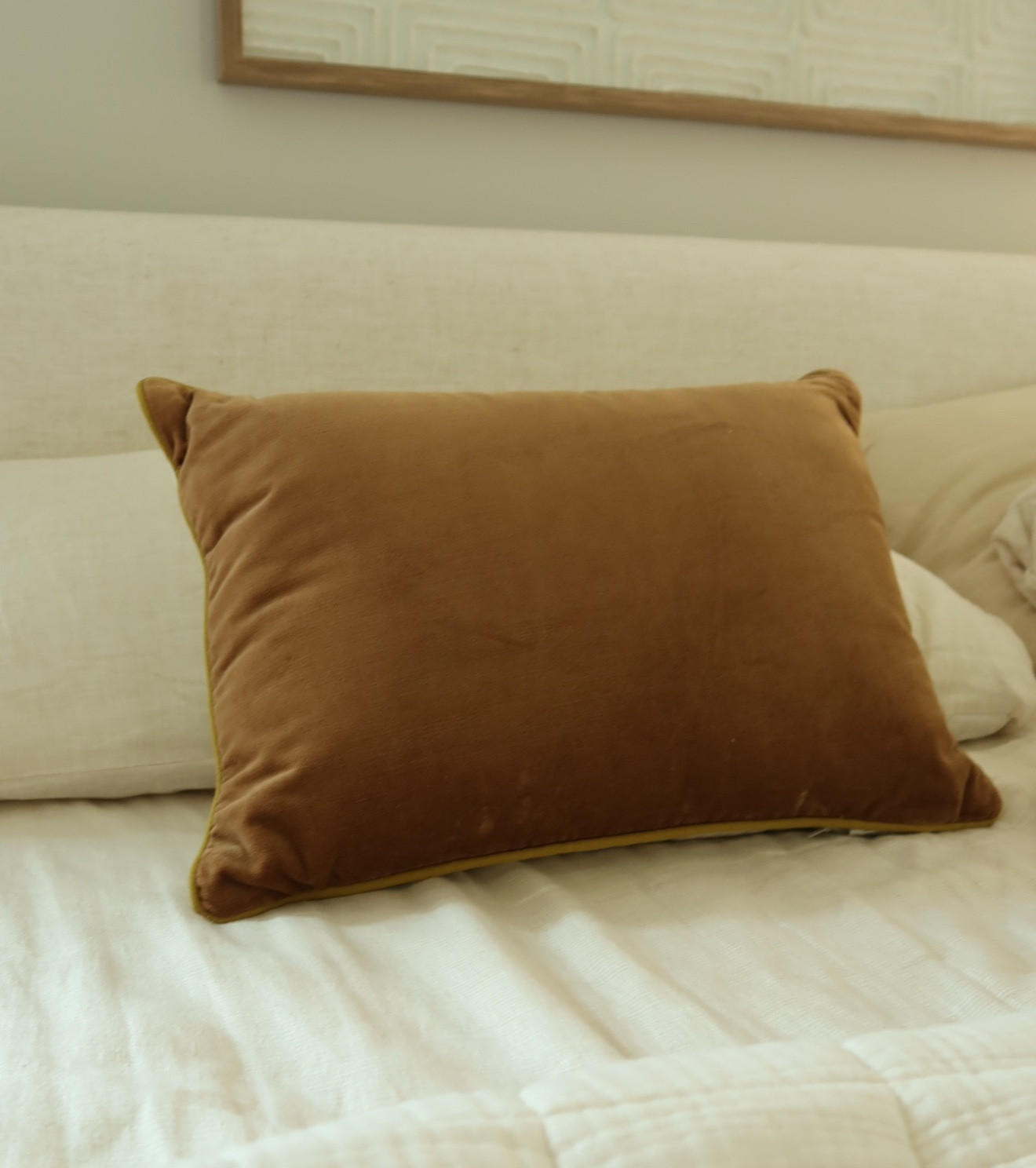Pecan color lumbar pillow!! The cutest bed pillows 

Elevated bedroom finds target decor 

#LTKFindsUnder50 #LTKHome #LTKSaleAlert