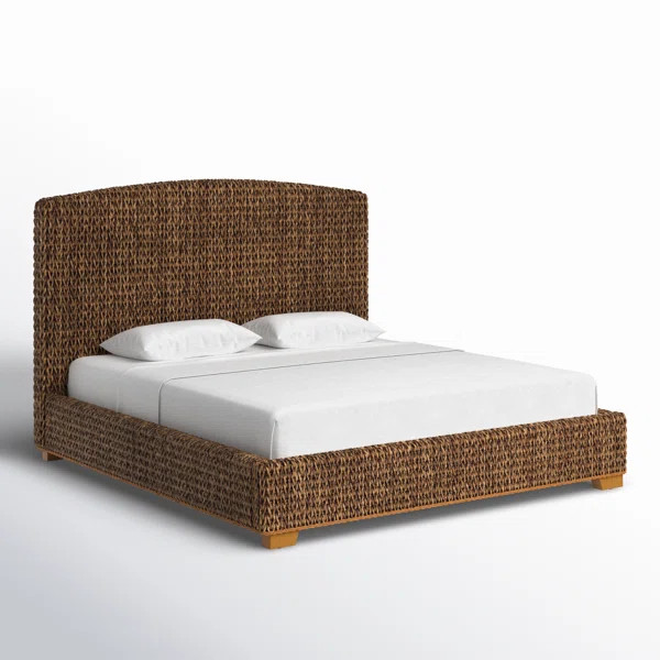 Arleen Rattan Bed | Wayfair North America