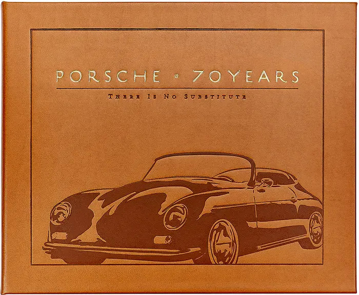 (1)1Porsche 70 Years There Is No Substitute Leather Coffee Table BookGraphic Image | Nordstrom