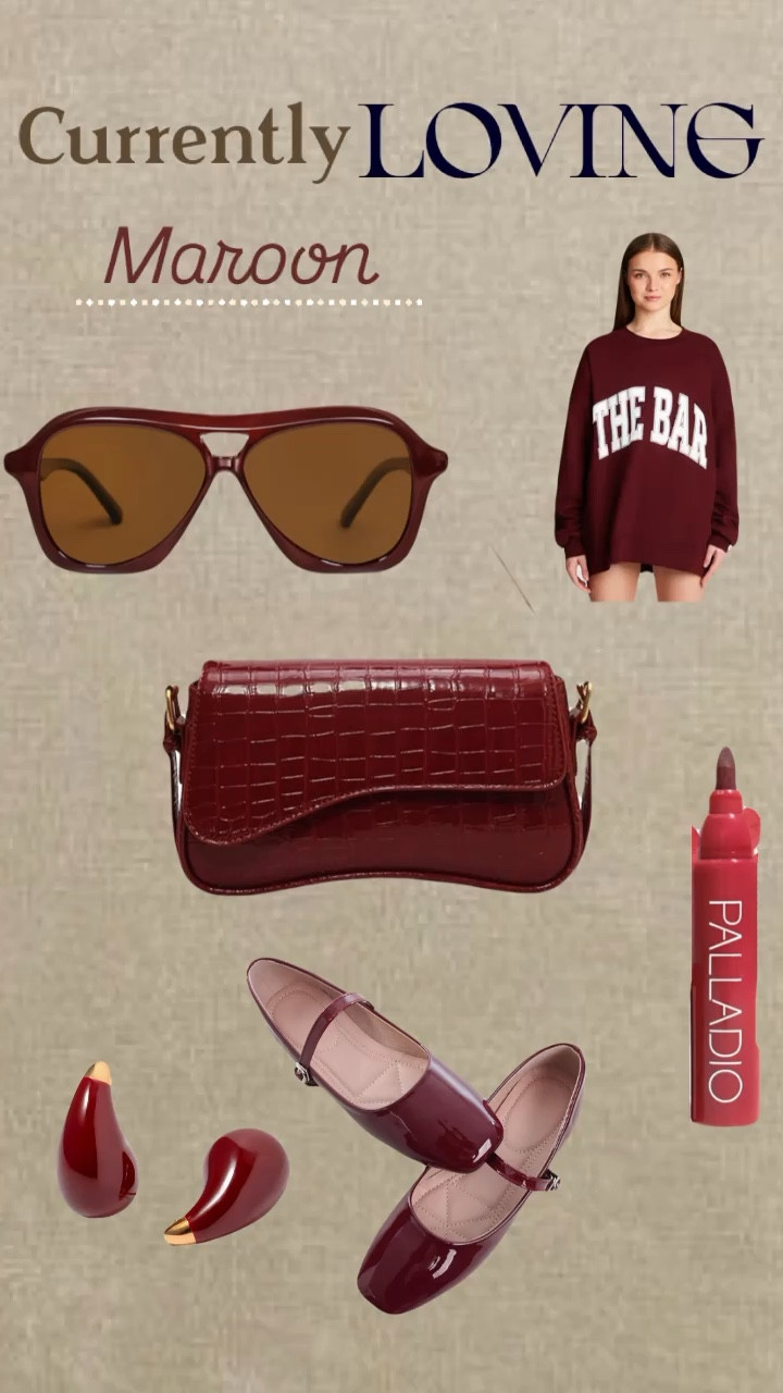 Love maroon accents for this holiday season! 

#LTKFindsUnder50 #LTKHoliday #LTKStyleTip