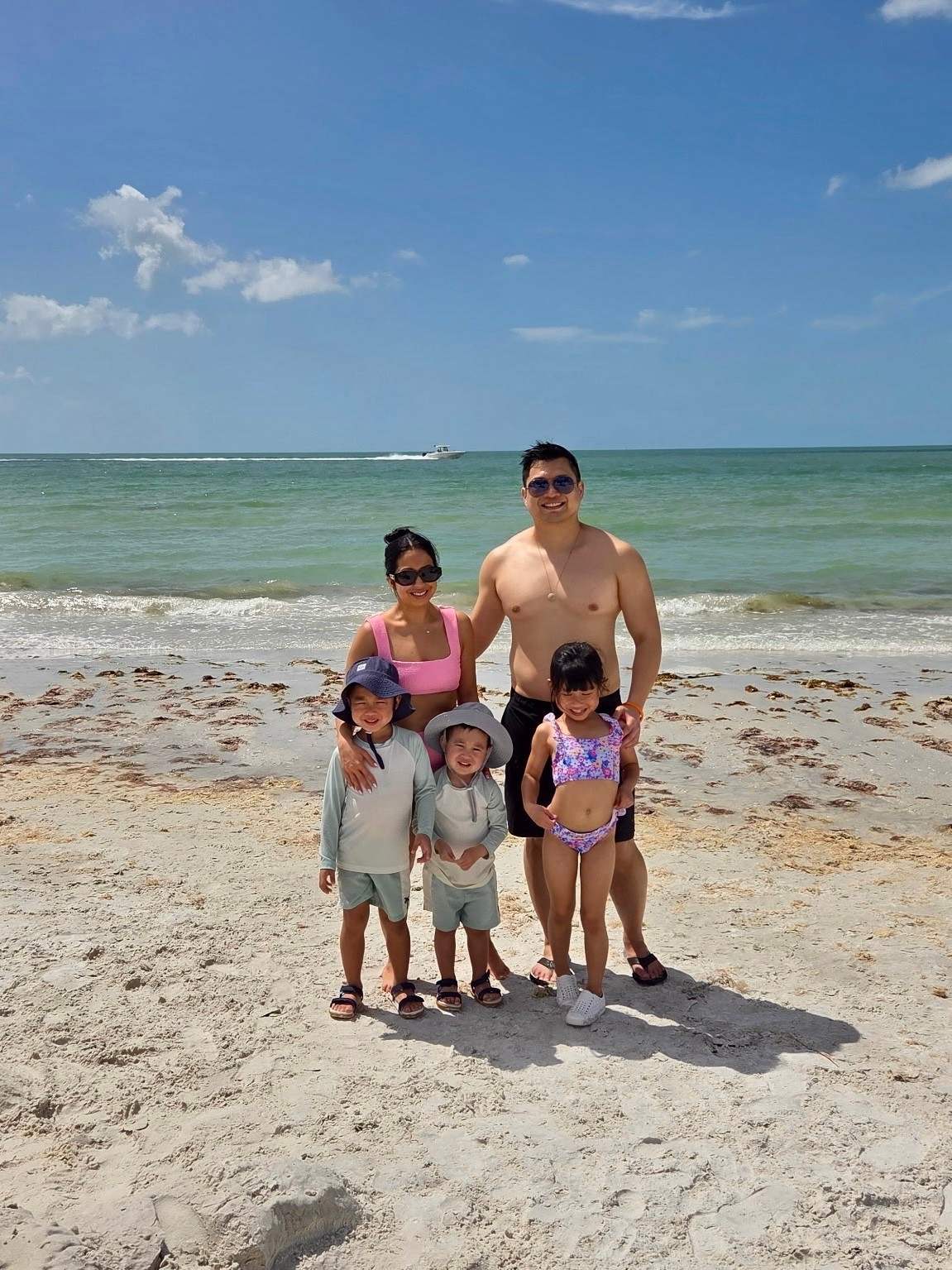 Family beach vacation in Fort Myers Florida. Linked our swimsuits!
My bikini is the perfect mom bikini swimsuit!
Boys swimsuits are target. 
Girl swimsuit is Walmart. 
My swimsuit is show me your mumu. Size medium for both top & bottom. TTS for swim. 
Boys are wearing waterproof native sandals. 
Girl natives. 
Water shoes  

#LTKKids #LTKTravel #LTKmomlife