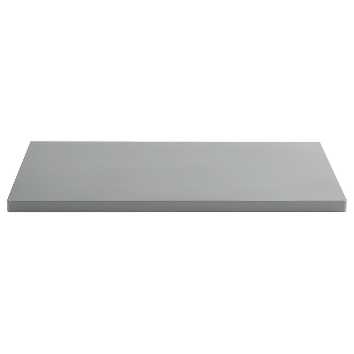 20" x 2'  x 1-1/4" h Elfa Utility Work Surface Grey | The Container Store