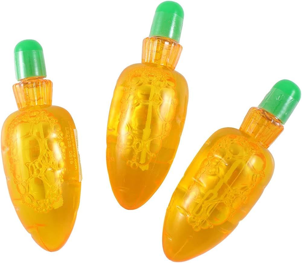 Curious Minds Busy Bags Set of 3 Mini Carrot Shaped Easter Bubbles with Wands - Party Favor - Eas... | Amazon (US)