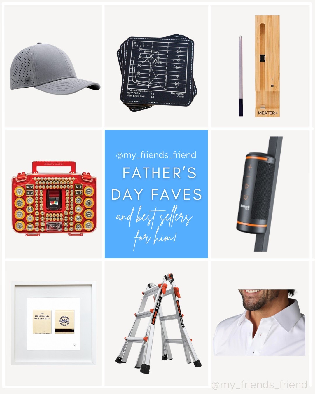 shop mff faves, best sellers for him + the best father’s day gift ideas from our follower friends to yours! 👯‍♀️💙
•
not linked: meet your matches print, collars & co shirt
•
father’s day gifts//gifts for him//gift ideas//gift guide for him//gifts for dad//gifts for grandpa//father-in-law gift ideas 

#LTKGiftGuide #LTKMens