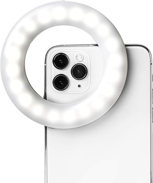 LITTIL Selfie One - Ring Light for Phone, iPhone, Android or Laptop | 3 Adjustable Light Modes | ... | Amazon (US)