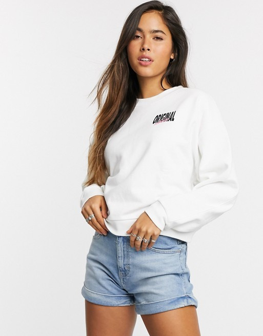 Levi's – Diana – Weißes Sweatshirt | ASOS (Global)