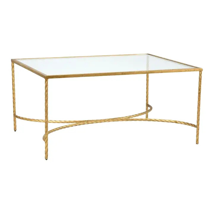Chelsea House Rope Cocktail Table | Chairish