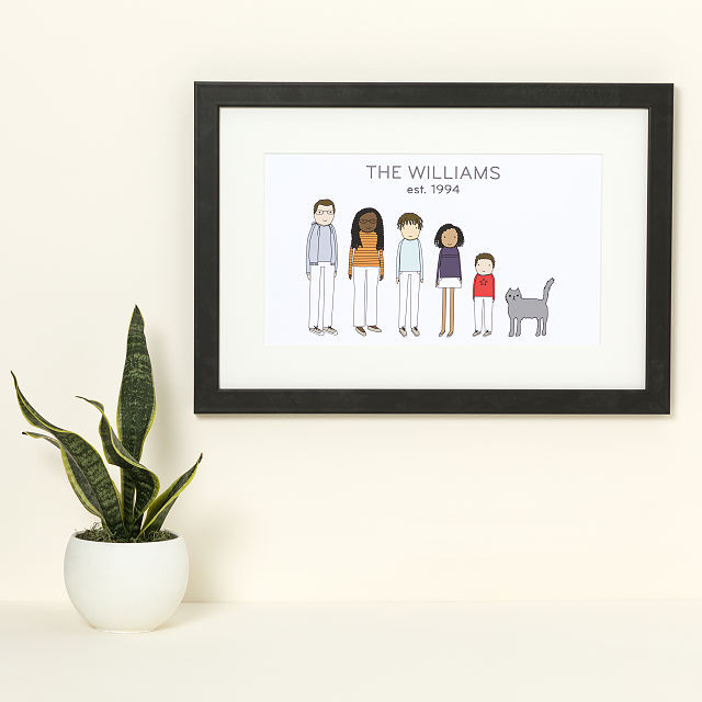 Personalized Family Print | UncommonGoods