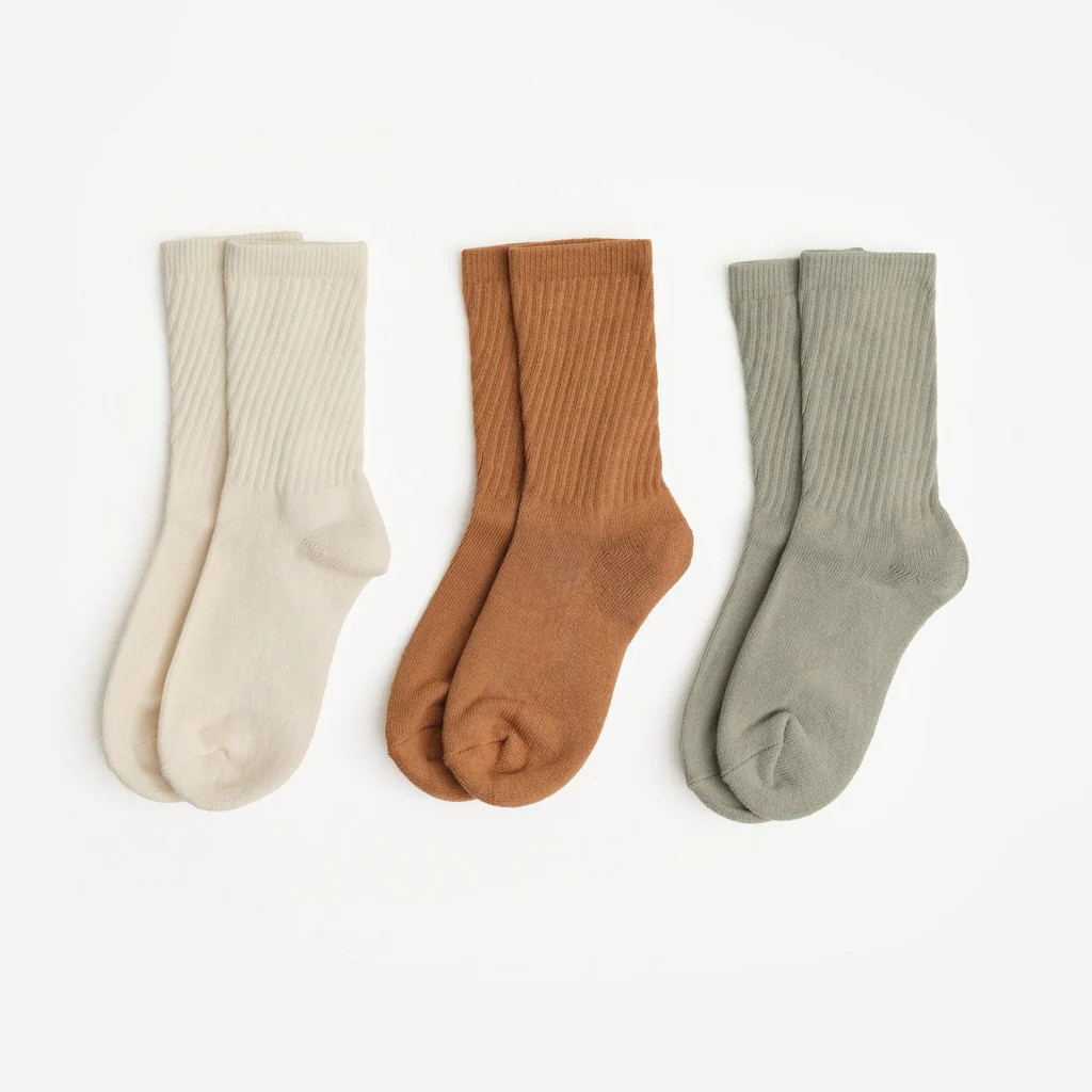 Organic Cotton Sock 3 Pack | MATE The Label