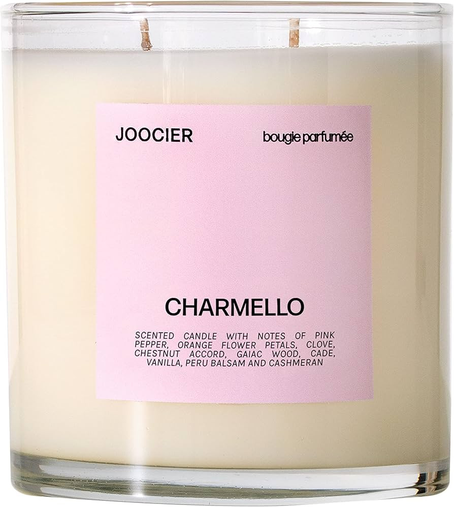 JOOCIER | Charmello Candle-Burning Wood and Chestnut | by The Fireplace Fragrance Inspired Candle... | Amazon (US)